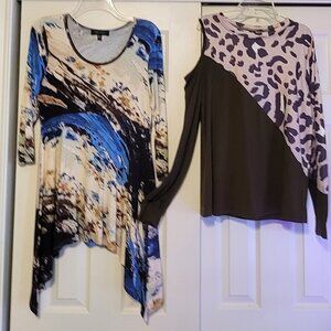 Karen Kane - Shein 2 Tops - Size L